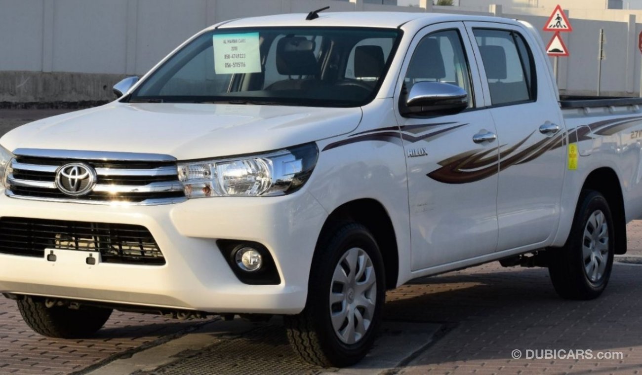 تويوتا هيلوكس TOYOTA HILUX DOUBLE CAB 2018 (V4-2.7L)(4X2)