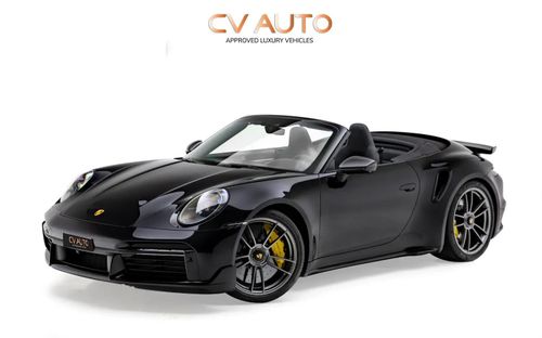 بورش 911 Turbo S 3.8L (640 HP) Convertible Turbo S Cabriolet -  With Al Nabooda Warranty
