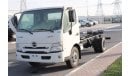 Hino 300 714 Chassis, 4.2 Tons (Approx.), Single cabin with TURBO, ABS and AIR BAG, 300 Series Diesel, MODEL2