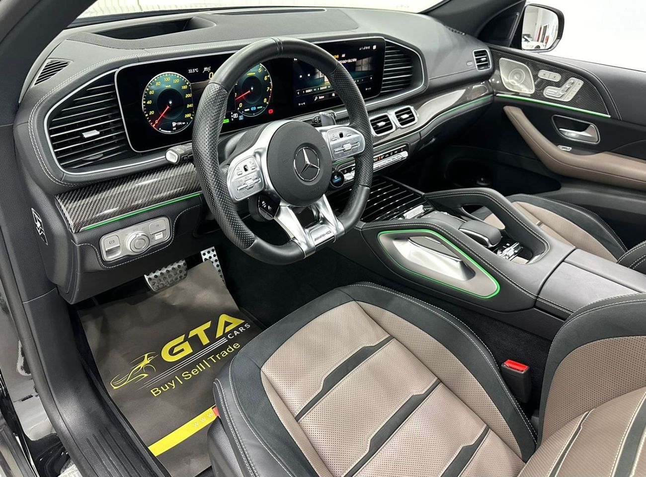 Mercedes-Benz GLE 53 AMG 2022 Mercedes Benz GLE53 AMG 4MATIC+ Coupe Night Package, 2027 Mercedes Warranty + Service Pack, GCC