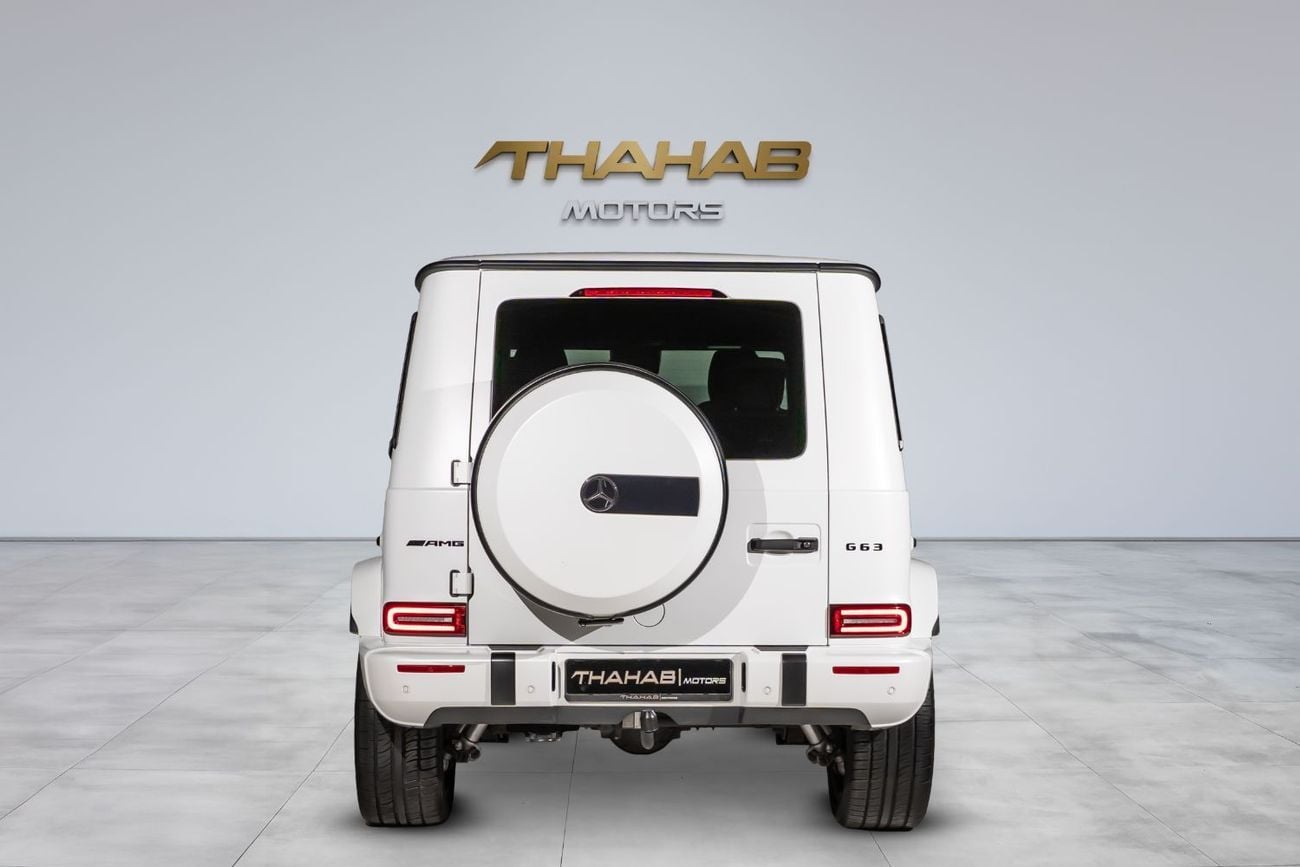 Mercedes-Benz G 63 AMG 4MATIC SUV 2024 | Matte White | Low Mileage | Perfect Condition