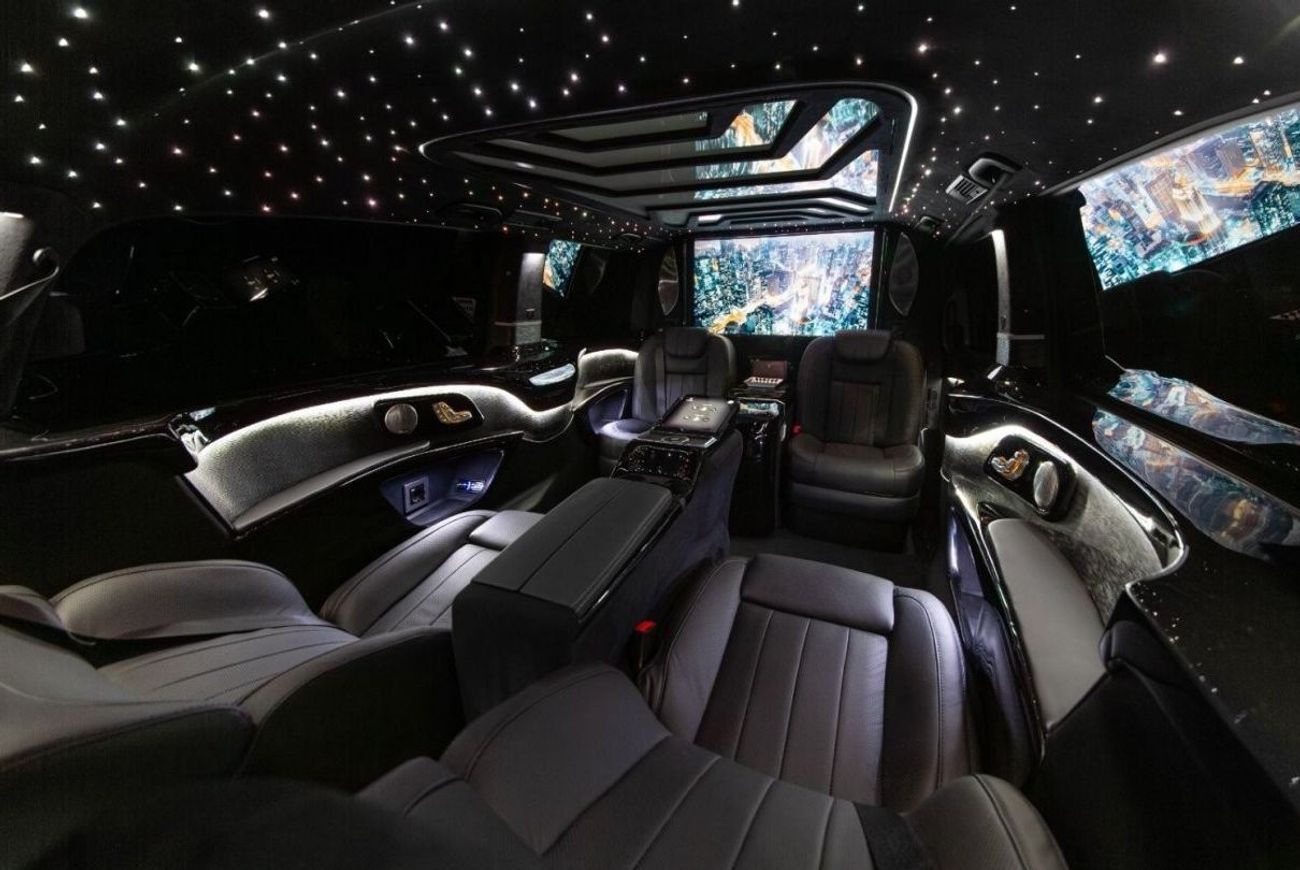 Mercedes-Benz V 300 ERTEX LUXURY CAR DESIGN CO. PRADA BLACK KNIGHT