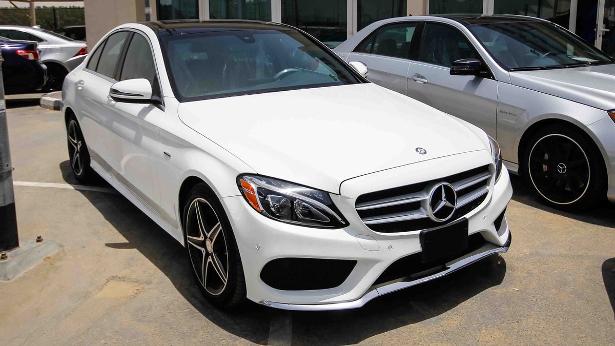 car air sensor 300 sale: for Mercedes 135,000. White, Benz 2016 AED C