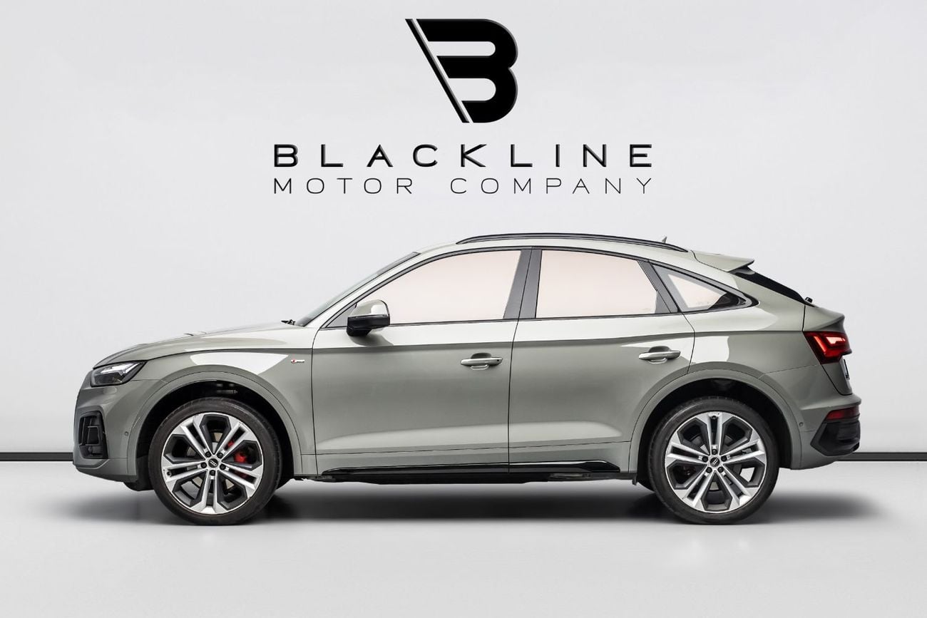 Audi Q5 45 TFSI SPORTBACK S-LINE BUY NOW, PAY 2027 | THE BLACKLINE STANDARD | 2027 Audi Warranty + Service Contract, GCC