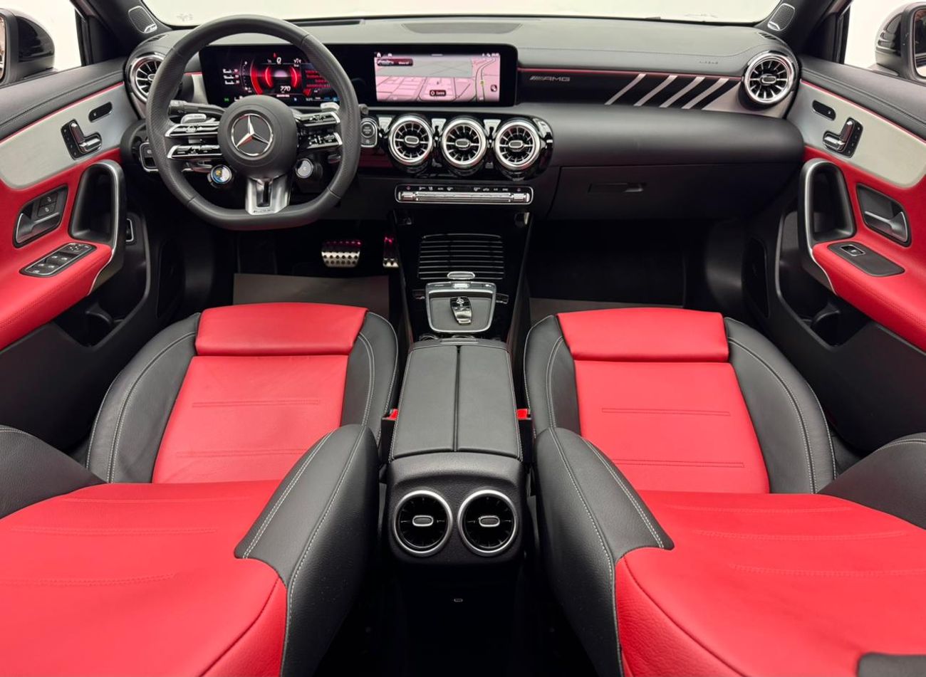 Mercedes-Benz A 35 AMG 2023 Mercedes-Benz A35 AMG 4MATIC, 2029 Mercedes Warranty And Service Pack, GCC