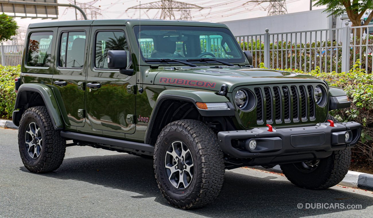 Jeep Wrangler Unlimited Rubicon V6 3.6L , GCC , 2022 , 0Km , (ONLY FOR EXPORT)