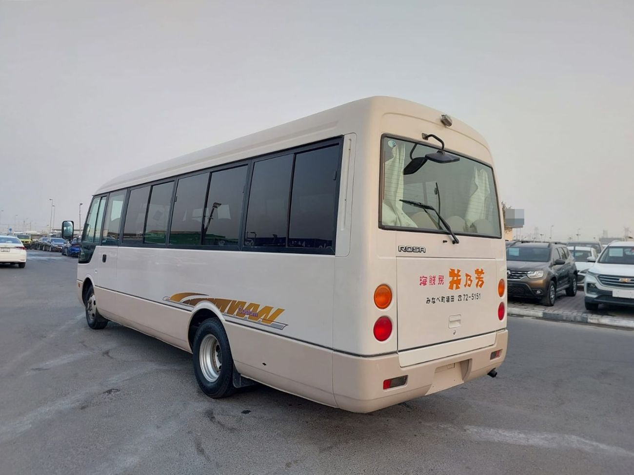 ميتسوبيشي روزا MITSUBISHI ROSA BUS RHD 2002 MODEL 4.8 L DIESEL AUTOMATIC(PM00253)