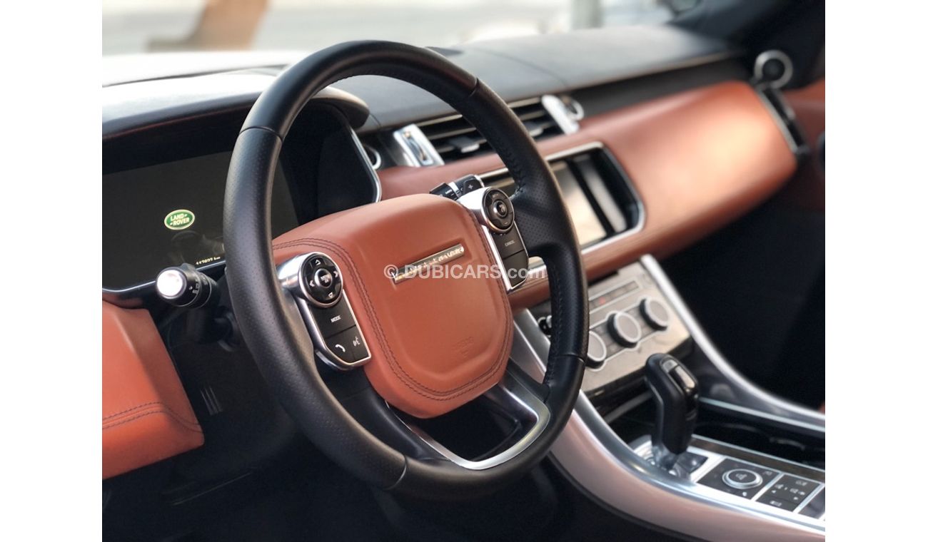 Land Rover Range Rover Sport Rang Rover sport super charge kit SVR model 2014 GCC car perfect condition full option V8