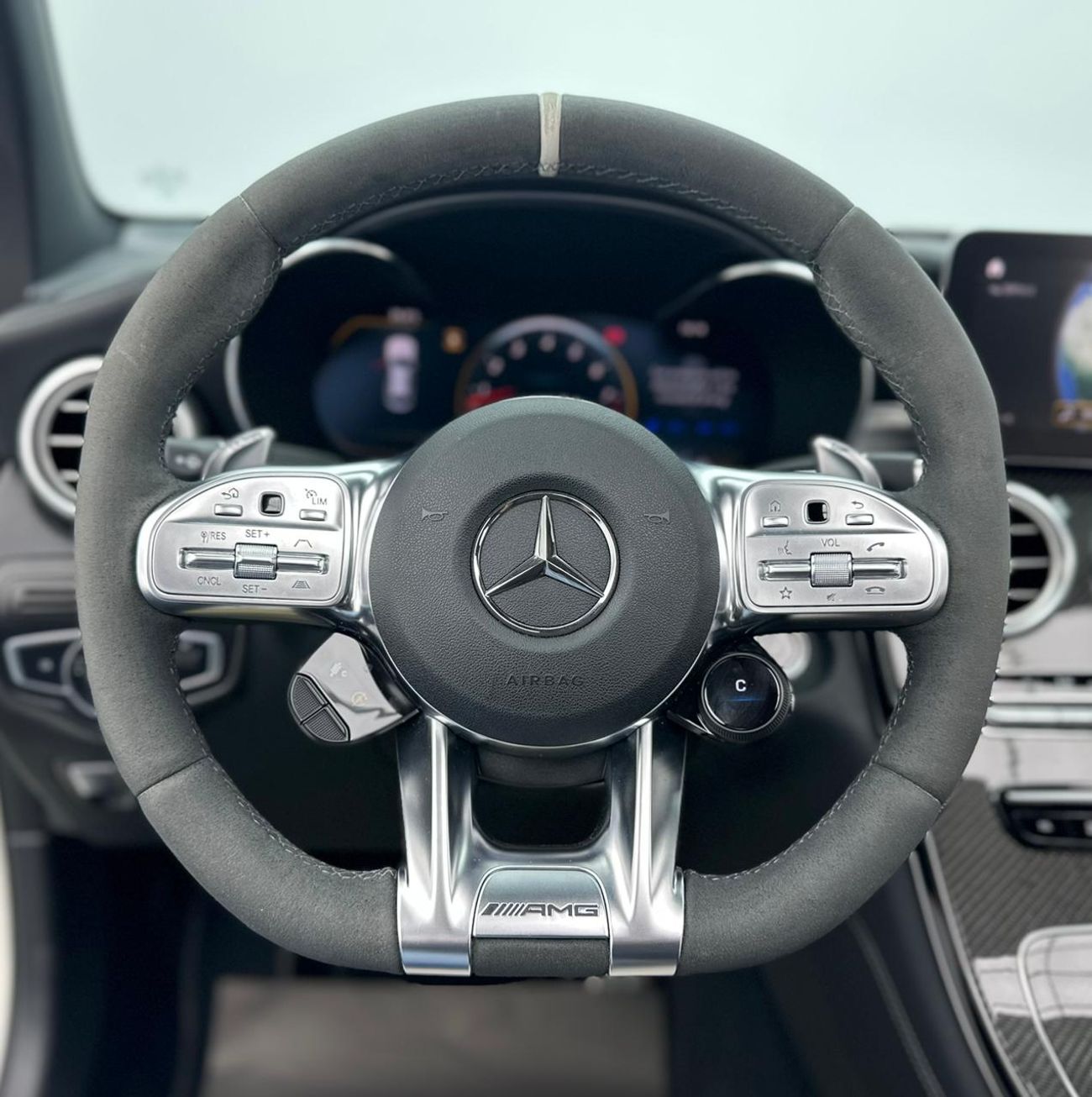 Mercedes-Benz GLC 63 S AMG 2020 Mercedes-Benz GLC 63S AMG Coupe 4MATIC+, AMG Double Night, 1 Year Unlimited Km Warranty, Full S