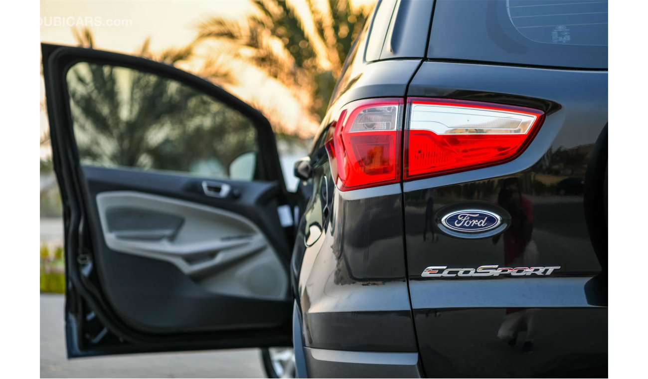 Ford EcoSport Low mileage - AED 666 Per Month only - 0% DP