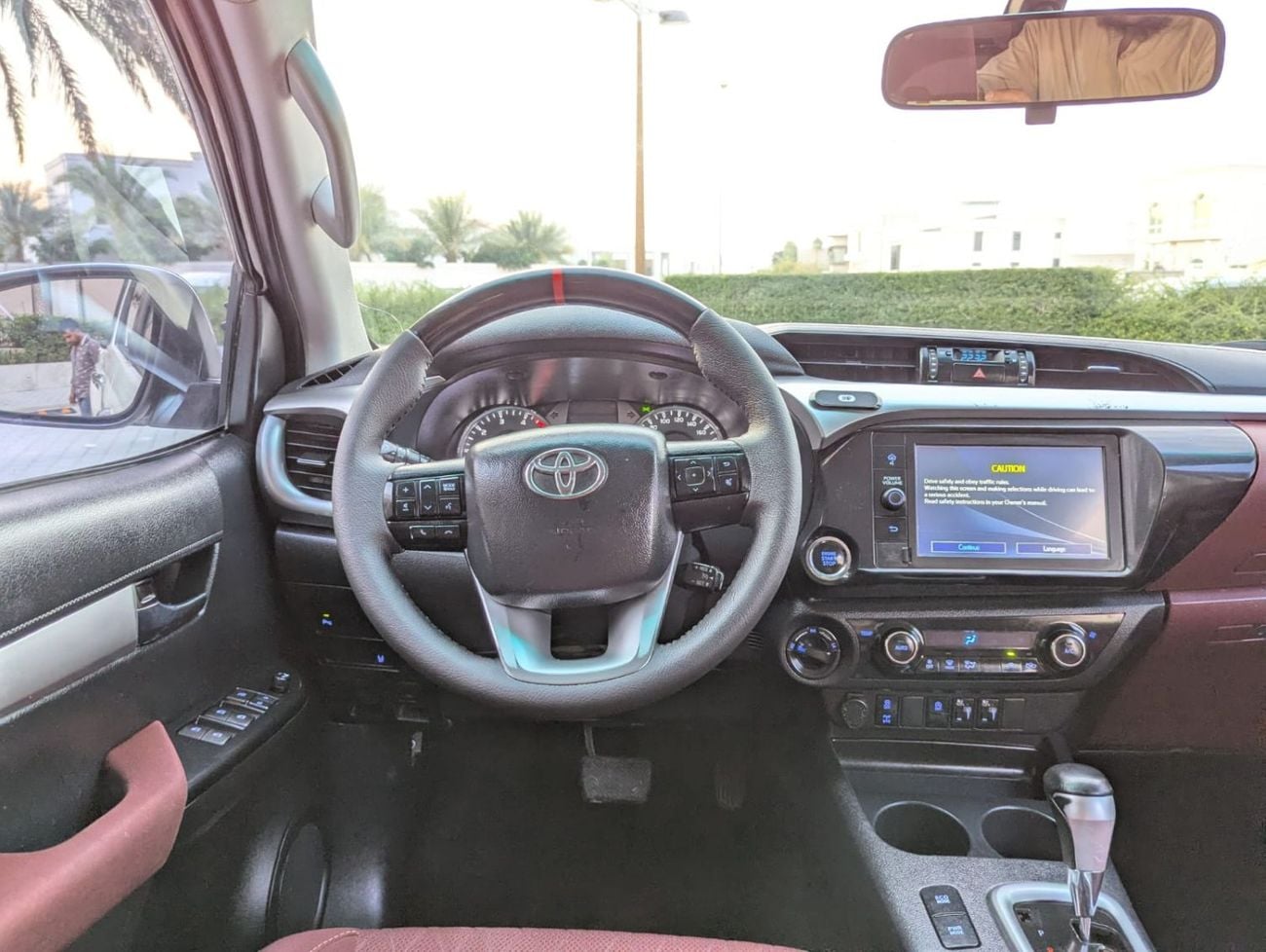 تويوتا هيلوكس Toyota Hilux pickup LHD 2021 white diesel engine 4-cylinder 2.4L