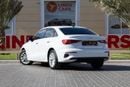أودي A3 35 TFSI 1.4L Audi A3 35TFSI 2021 GCC under Warranty with Flexible Down-Payment.