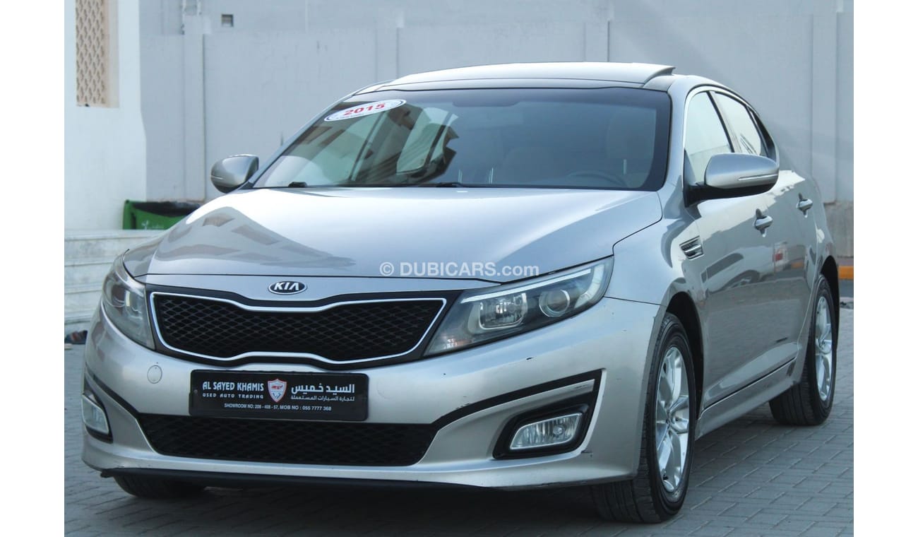 Used EX Kia Optima 2015 GCC, full option, without paint, without