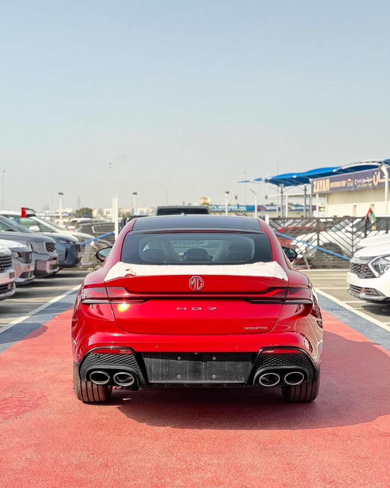 أم جي 7 - *MG 7 *1.5 TURBO* *2025   :*  - - *أهم المواصفات* : | - كراسي جلد سبور و كهربااء  - عدادات ديجيتل 