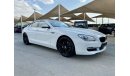 BMW 640i SUPER CLEAN CAR ORIGINAL PAINT FSH BY AGENCY VERY LOW MILEAGE