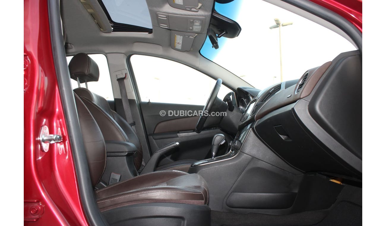 Chevrolet Cruze LT Chevrolet Cruze 2015 Full Option GCC Without Accident