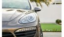 Porsche Cayenne S 2Y Warranty - Porsche Cayenne S 4.8L V8 - GCC - AED 2,125 PER MONTH - 0% DOWNPAYMENT