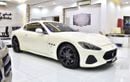 Maserati Granturismo EXCELLENT DEAL for our Maserati GranTurismo Sport ( 2018 Model ) in White Color GCC Specs