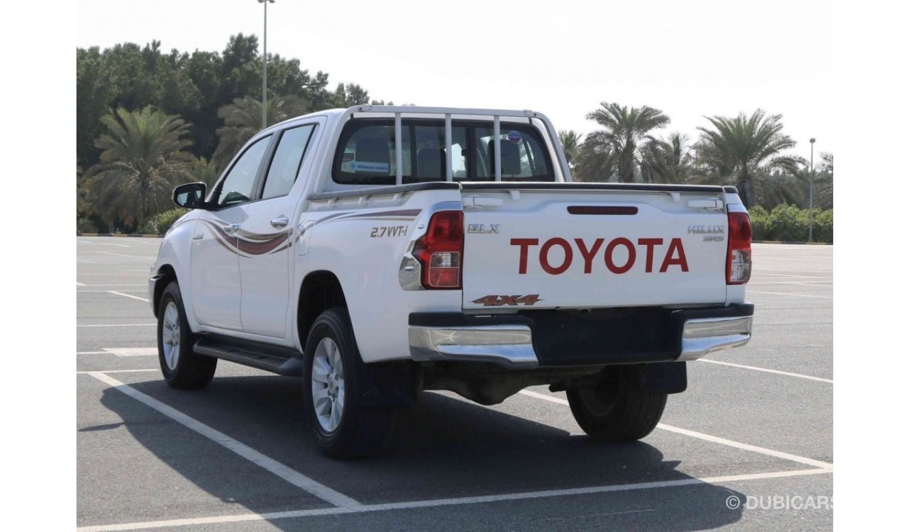 Toyota Hilux 2019 | HILUX 4X4 DOUBLE CABIN MANUAL GEAR - WITH GCC SPECS AND EXCELLENT CONDITION