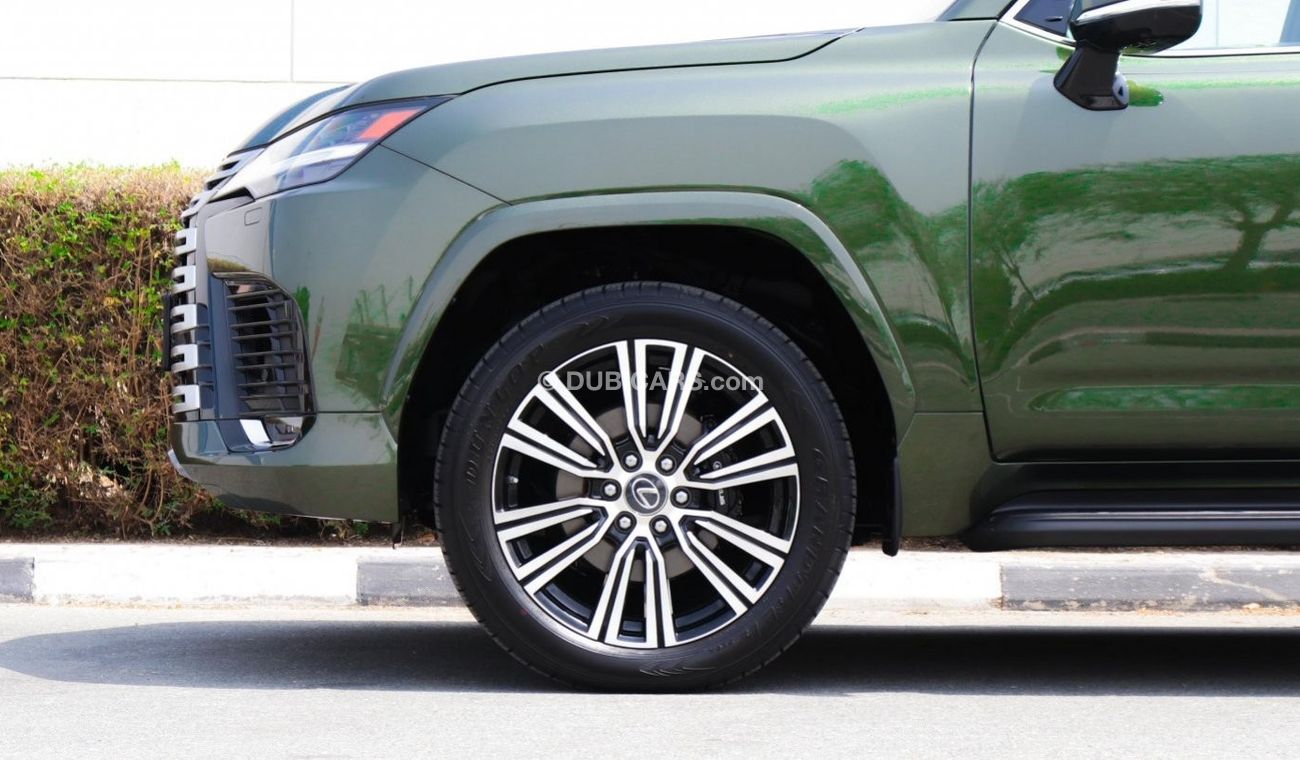 Lexus LX 600 Signature edition Limited green color