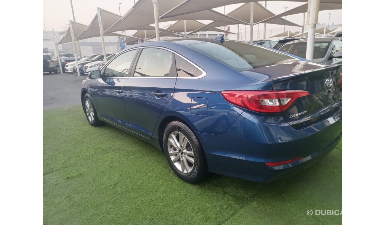 Hyundai Sonata 2015 model, cruise control, alloy wheels, air conditioning sensors, power fog lights, FM radio, in e