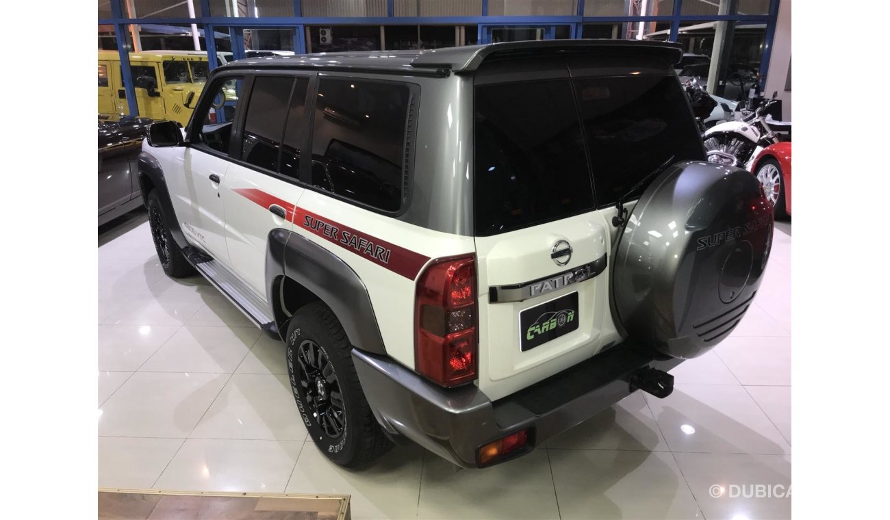 نيسان باترول سوبر سفاري - 2018 - GCC- 2000 KMS ONLY / WITH WINCH