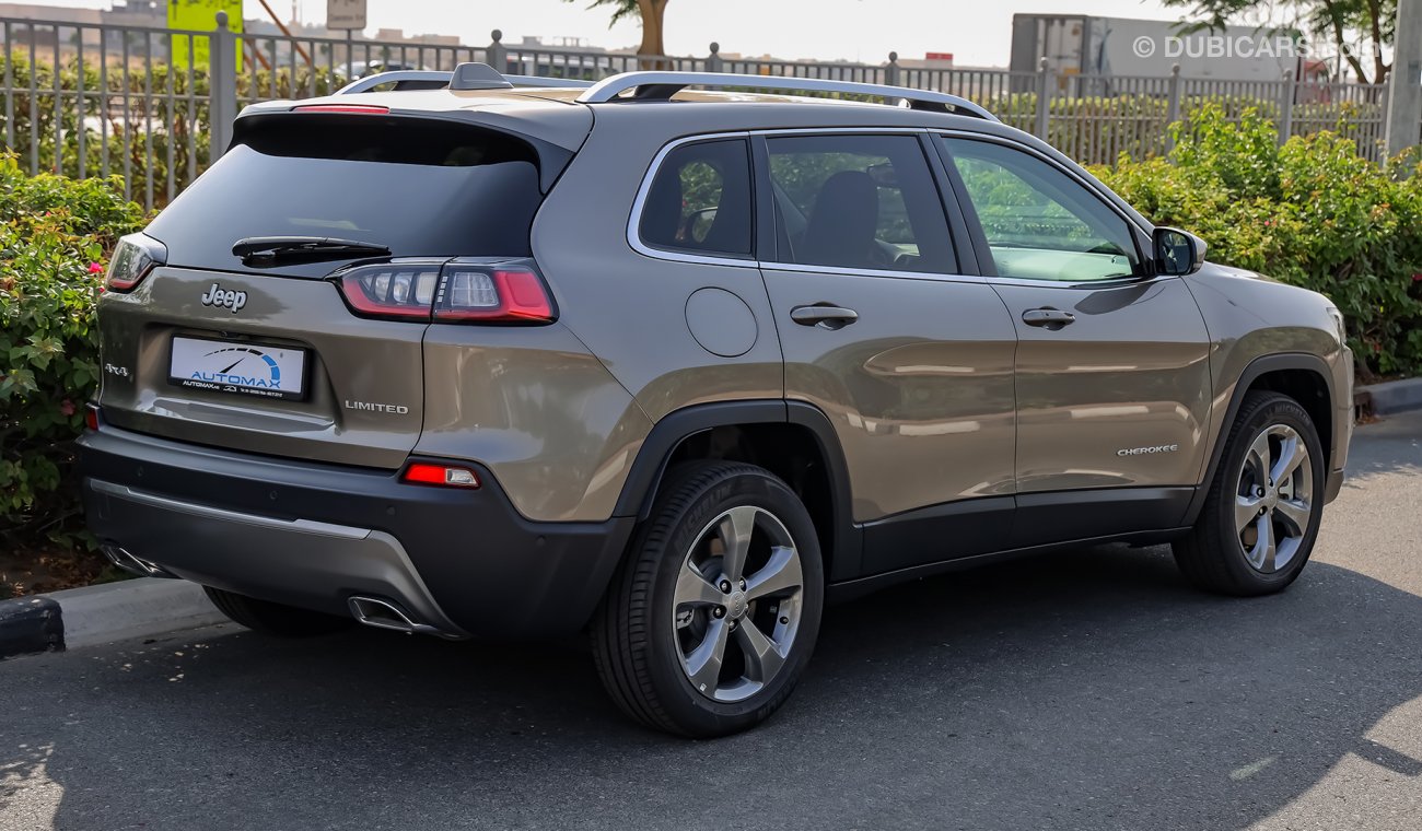 Jeep Cherokee Limited 4X4 V6 , GCC , 2019 , 0Km , W/3 Yrs or 100K Km WNTY