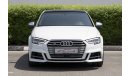 Audi S3 GCC - ASSIST AND FACILITY IN DOWN PAYMENT - 2135 AED/MONTHLY - FULL SERVICE HISTORY