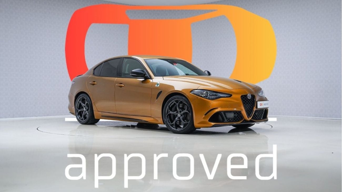 Alfa Romeo Giulia Quadrifoglio - Warranty until Jan 2028 - Approved Prepared Vehicle