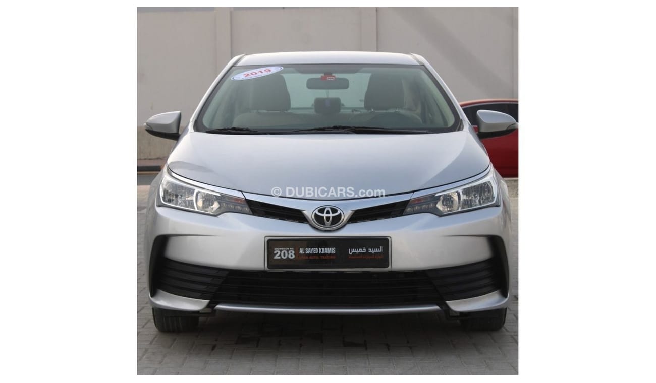 Toyota Corolla SE Toyota Corolla 2019 in excellent condition without accidents