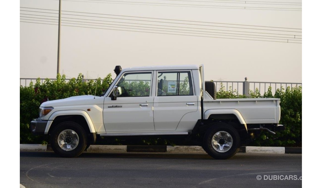 تويوتا لاند كروزر بيك آب 79 Double Cab Pick up Limited V8 4.5L Turbo Diesel 4WD Manual