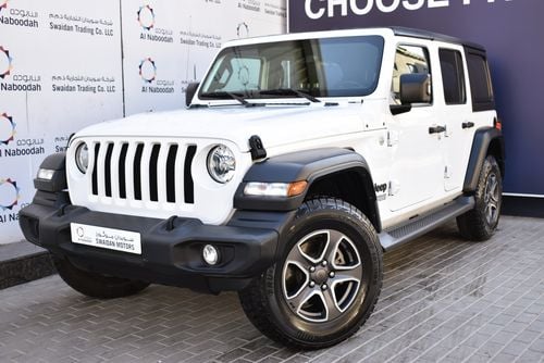 جيب رانجلر AED 2479 PM | 3.6L UNLIMITED SPORT 4WD GCC DEALER WARRANTY