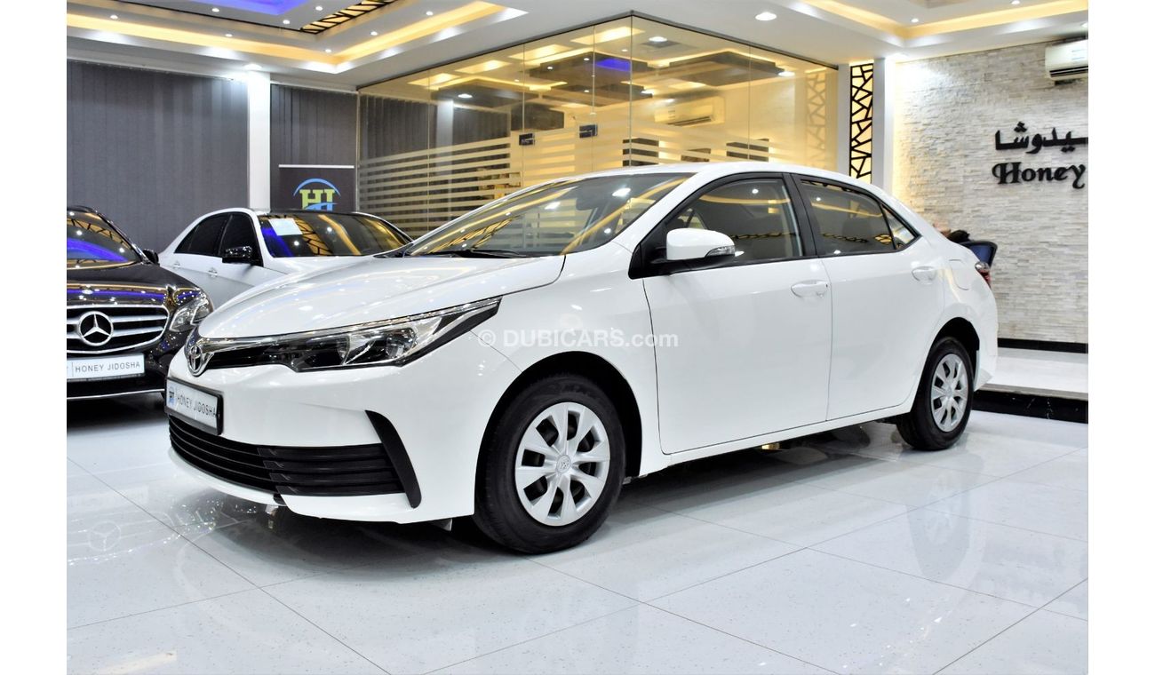 Toyota Corolla EXCELLENT DEAL for our Toyota Corolla SE 1.6L ( 2019 Model ) in White Color GCC Specs