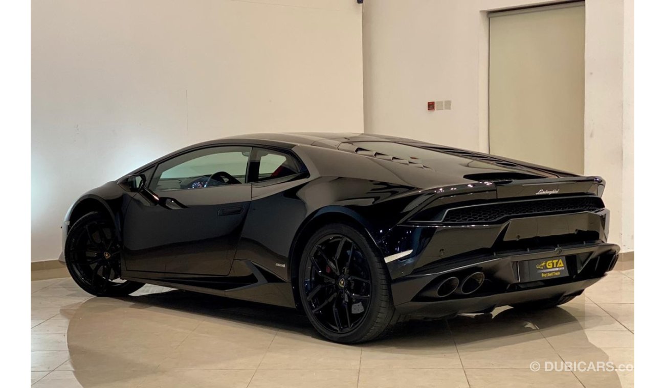 لمبرجيني هوراكان 2015 Lamborghini Huracan LP 610-4, Service History, Warranty, GCC