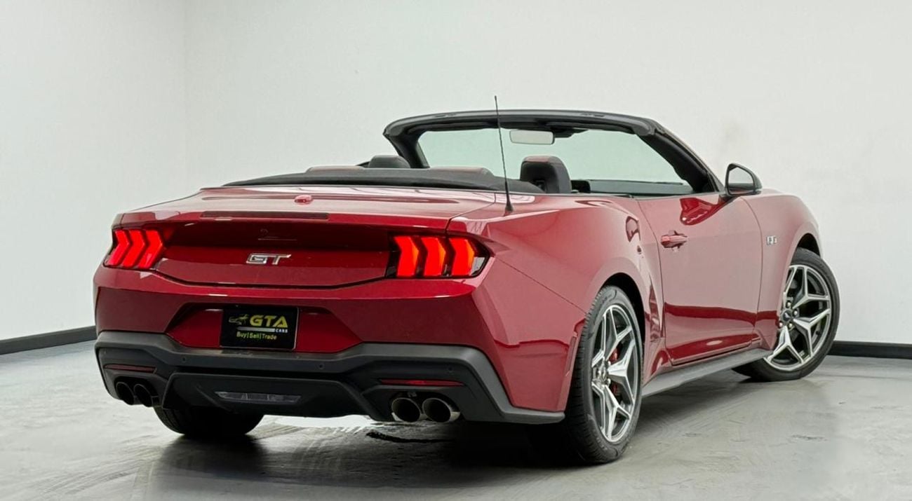 Ford Mustang GT Premium 5.0L (435 HP) Convertible A/T 2024 Ford Mustang GT Premium Cabriolet, April/2029 Ford War