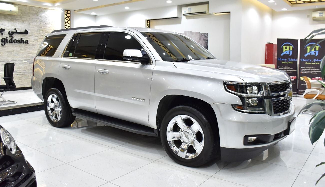 Chevrolet Tahoe EXCELLENT DEAL for our Chevrolet Tahoe LT ( 2016 Model ) in Silver Color GCC Specs