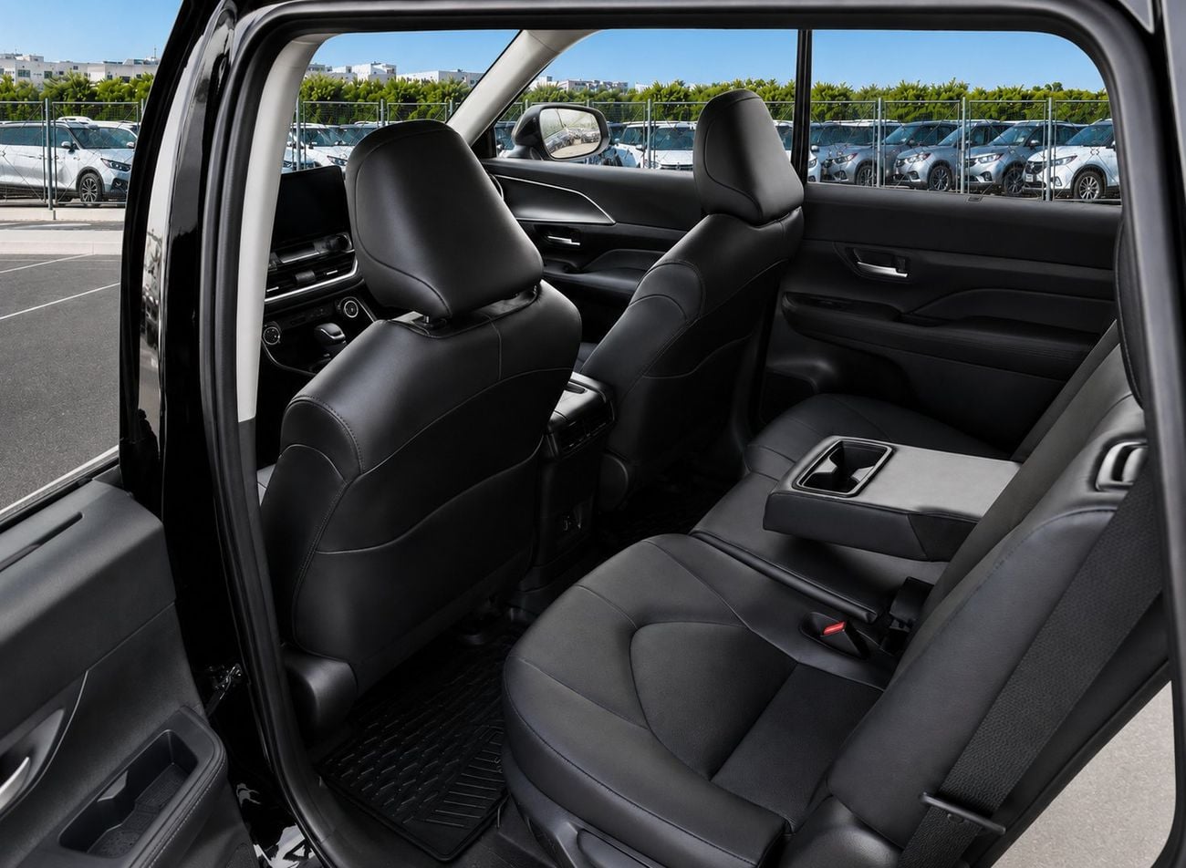 تويوتا جراند هايلاندر ECTAI0011 - Toyota Grand Highlander XLE - 2.4L Petrol Auto TC - Black - 2026