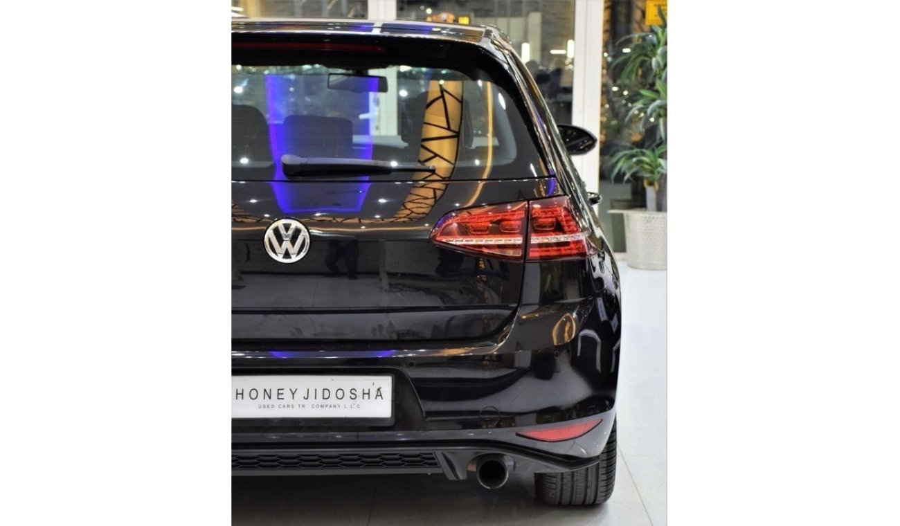 Volkswagen Golf EXCELLENT DEAL for our Volkswagen GTi 2.0L ( 2016 Model! ) in Black Color! GCC Specs