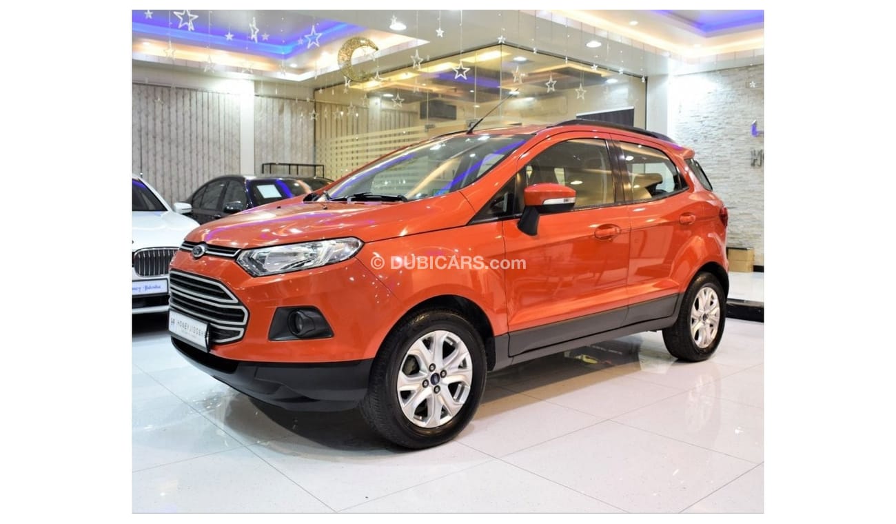 Ford EcoSport Trend Trend EXCELLENT DEAL for our Ford EcoSport 1.5L ( 2015 Model! ) in Orange Color! GCC Specs