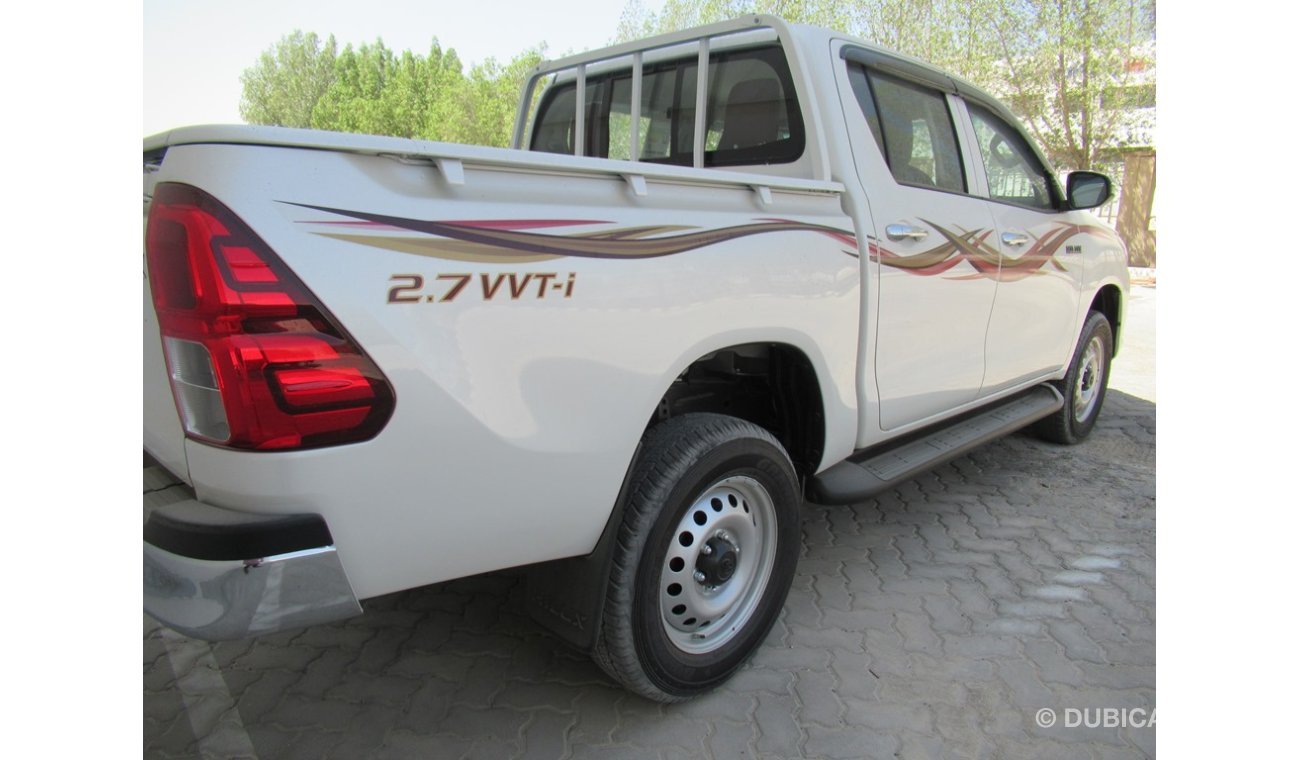 Toyota Hilux 2.7L - PET - D/C - MT - MY21