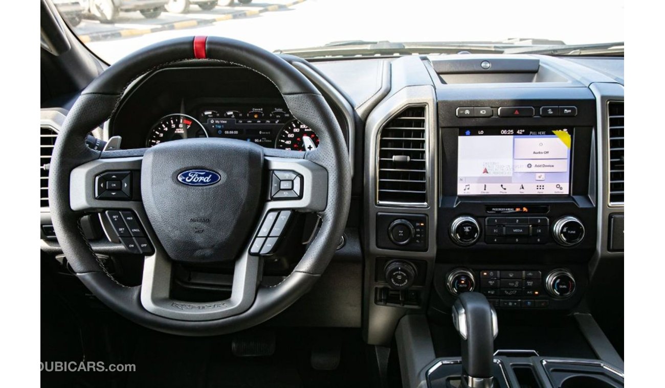 Ford Raptor Full Option 3.5L V6 with Panoramic Sunroof, 360 Camera, Android Auto, Apple CarPlay and Trailer Assi