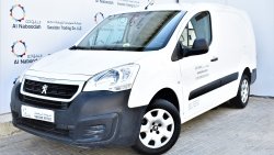 Peugeot Partner 1.6L MANUAL 2019 GCC AGENCY WARRANTY UP TO 2023 OR 250,000 KM