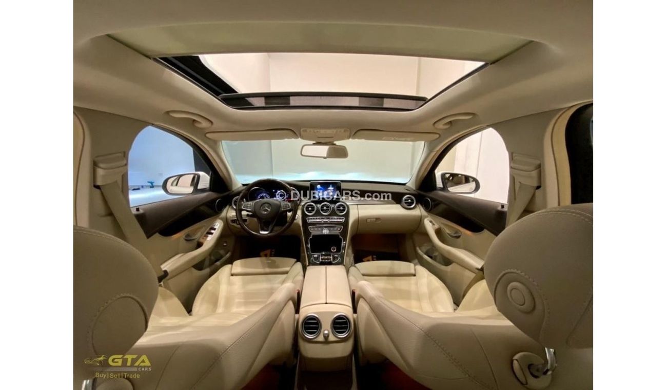 Mercedes-Benz C 200 2015 Mercedes C200, Warranty, AMG Exterior, Service History, Low KMs, GCC