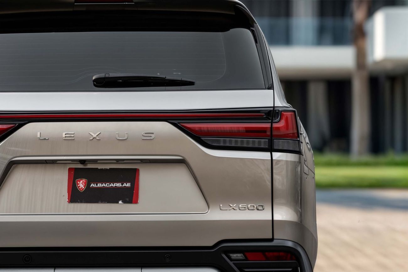 Lexus LX 600 600 Signature | 7,442 P.M  | 0% Downpayment | LOW KMS!