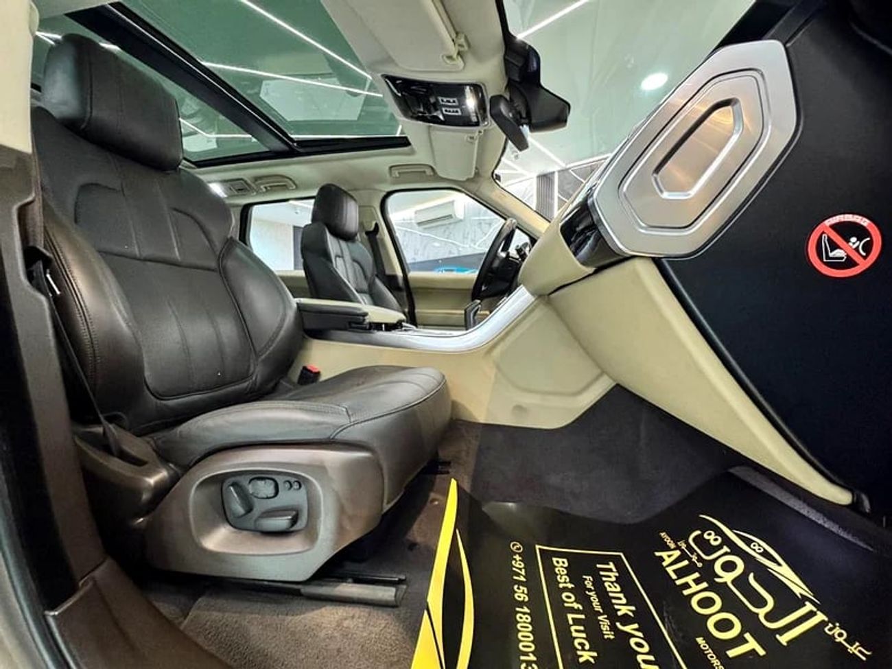 لاند روفر رينج روفر سبورت Supercharged 5.0L SUPERCHARGED || GCC II FULLY LOADED || FOOTSTEPS || ACCIDENT FREE