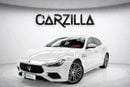 Maserati Ghibli Modena 3.0L l AED 3,035 P.M. l 0% Downpayment l Modena l 1 Year Warranty