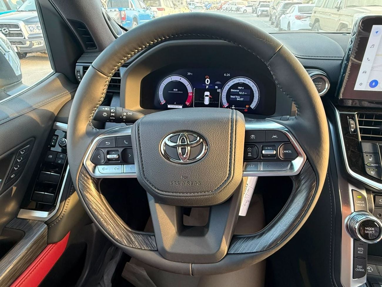 Toyota Land Cruiser LAND CRUISER VXR - A/T . Petrol 3.5L Twin Turbo  . 4X4 . 7 Seats . 2026 Model