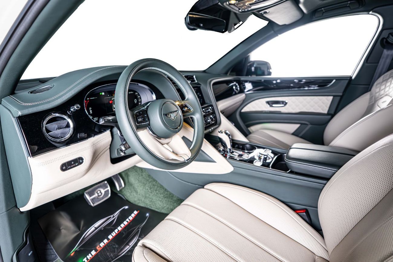 Bentley Bentayga S 4.0T GCC-1Owner-Al Habtoor Warranty Service Contract Until 2029-Bespoke Order