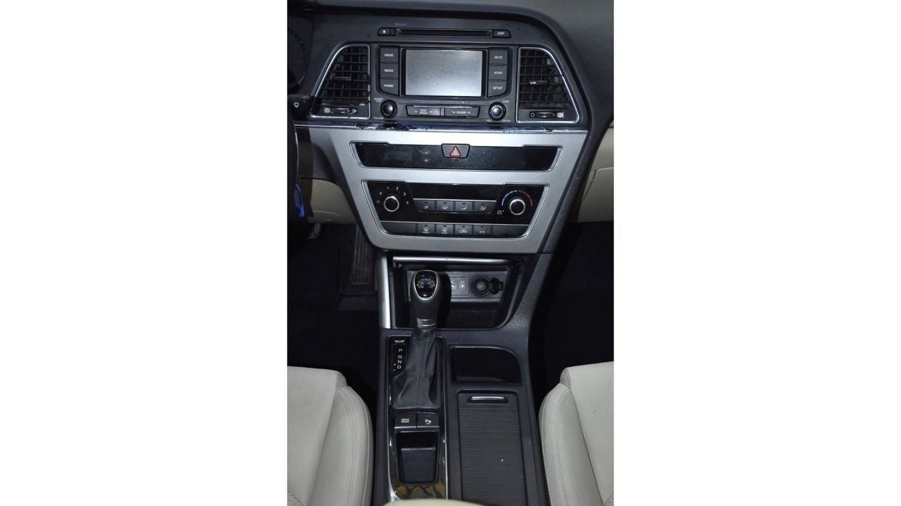 هيونداي سوناتا EXCELLENT DEAL for our Hyundai Sonata ( 2017 Model ) in White Color GCC Specs