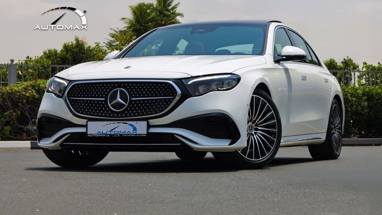 مرسيدس بنز E200 AMG 2.0L RWD 2026 GCC 0Km With 2 Years Unlimited Mileage Warranty @Official Dealer